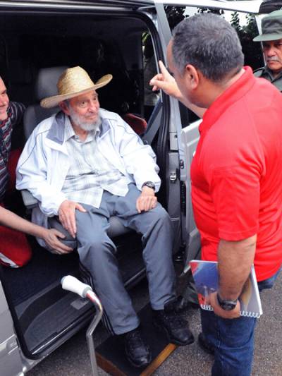 Fidel Castro Ruz和Diosdado Cabello