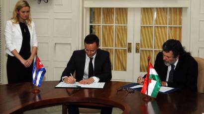 The Ministry of Culture of Cuba and the Ministry of Human Capacities of Hungary