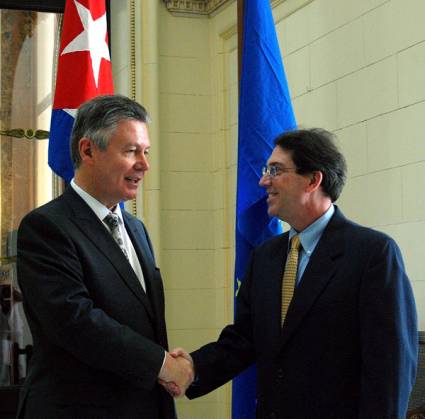 BrunoRodríguez和Karel de Gucht