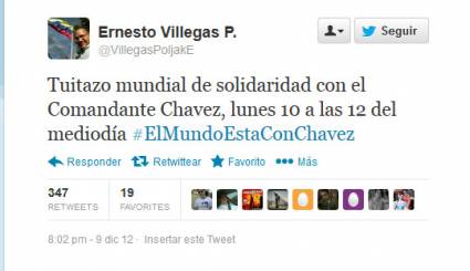 Ernesto Villegas的推特