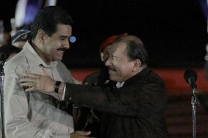 NicolásMaduro和Daniel Ortega