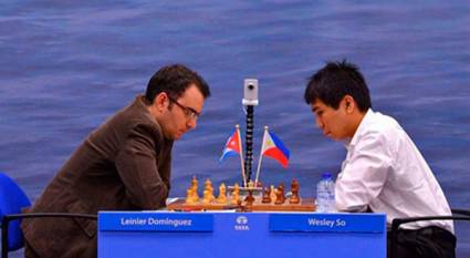 LeinierDomínguez和Wesley So