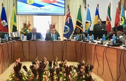 第六届。 Caricom-Cuba部长级会议