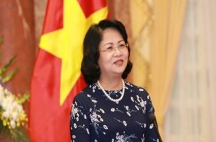 越南副总统Dang Thi Ngoc Thinh