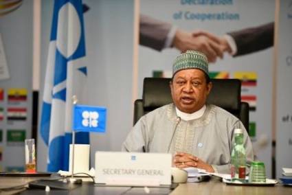 El secretario general de la OPEP, Mohamed Barkindo
