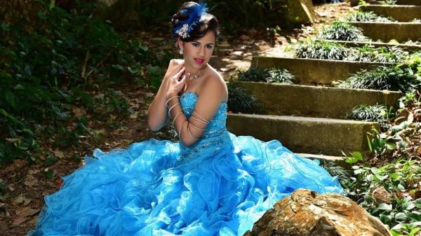vestidos para mini quinceañeras