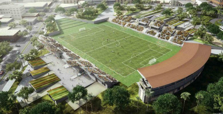 MEstadio de fútbol Romelio Martínez 