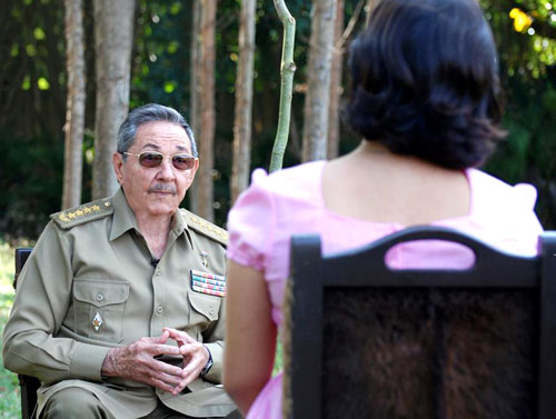 Entrevista al Presidente de los Consejos de Estado y de Ministros de la República de Cuba, General de Ejército Raúl Castro Ruz