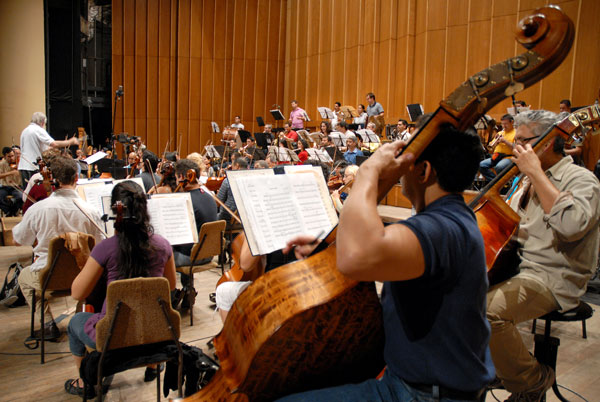 La Sinfónica venezolana en el Amadeo Roldán