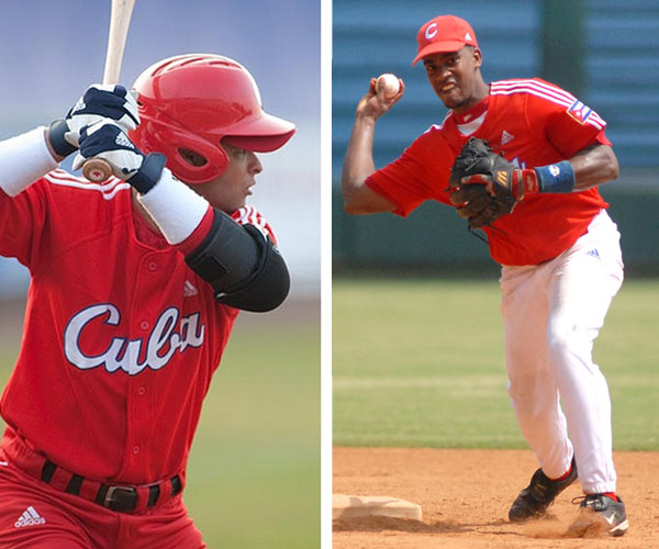 Yorbis Borroto y Luis Miguel Navas en preselección cubana