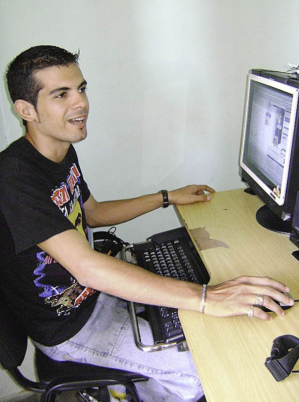 Yasniel Mesa Sabalo autor del videojuego Un pequeño explorador