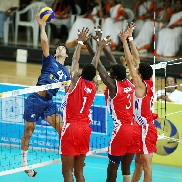 Equipo cubano en Campeonato Mundial juvenil de voleibol 