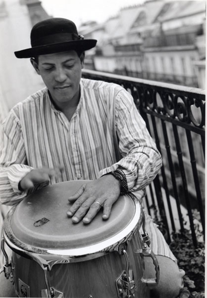 Percucionista Miguel Aurelio Díaz Zayas