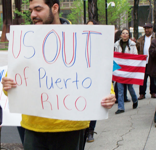 Pueblo puertoriqueño exige el cese del coloniaje de Estados Unidos