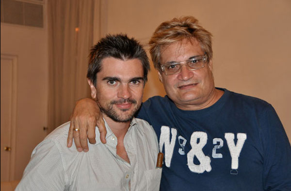 Amaury Pérez y Juanes en La Habana