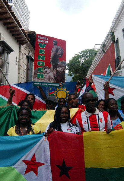 Tercer Festival Cultural con los Pueblos de África en Caracas