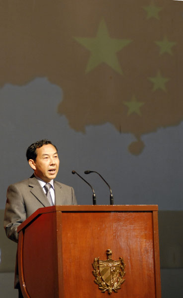 Zhao Rongxian, embajador de China en Cuba