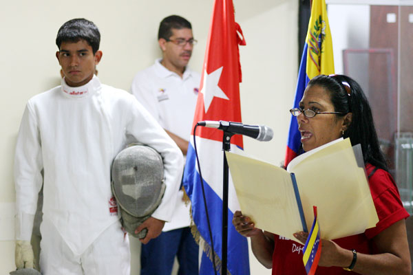 Colaboradores cubanos en Venezuela recuerdan el crimen de Barbados