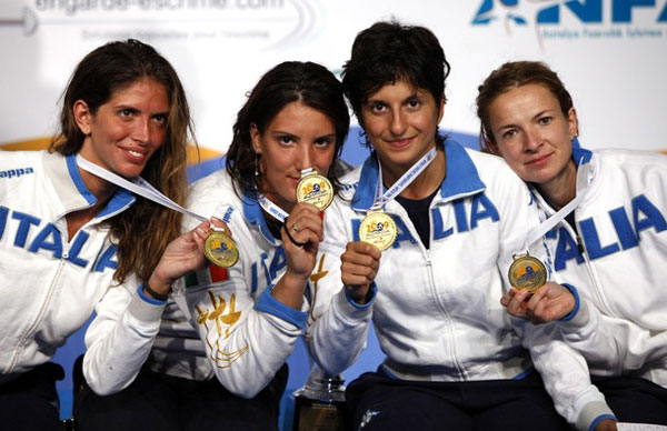 Las italianas se empinaron en la última prueba del mundial