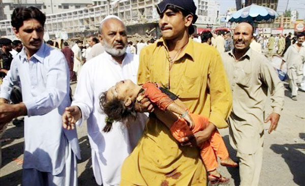 Ataque suicida en Paquistán
