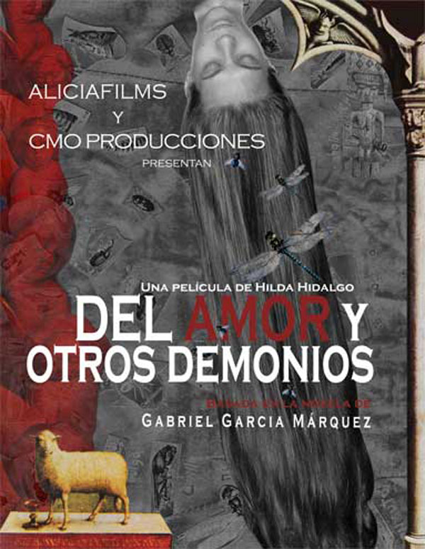 Exhibirán en Costa Rica el filme Del amor y otros demonios 