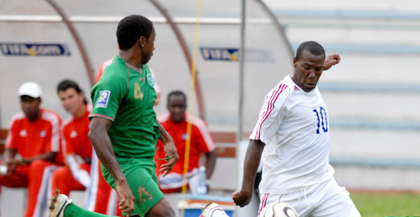 El futbolista cubano Roberto Linares anotó su séptimo gol