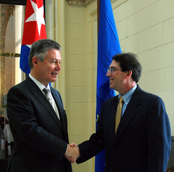 Bruno Rodríguez y Karel de Gucht