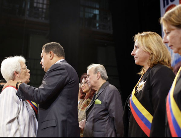 Venezuela otorga a los Cinco la Orden del Libertador
