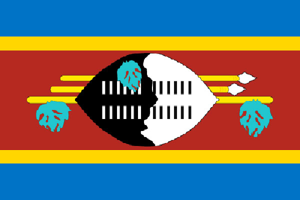 Bandera de Swazilandia 