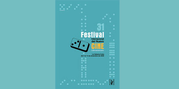 Cartel de la 31 edición del Festival de Cine de La Habana