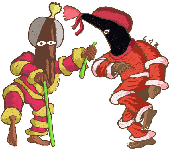 Caricatura de Laz