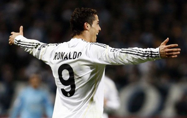 Cristiano Ronaldo celebra sus goles
