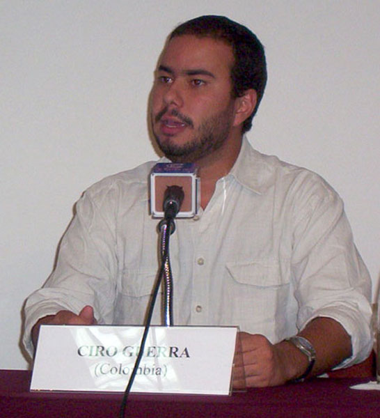 Ciro Guerra, director del filme Los viajes del viento 