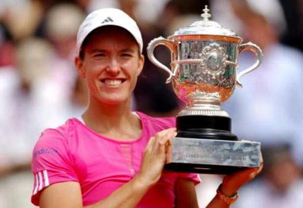 Tenista belga Justine Henin