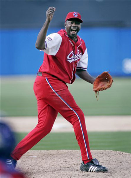 Lanzador pinareño Pedro Luis Lazo