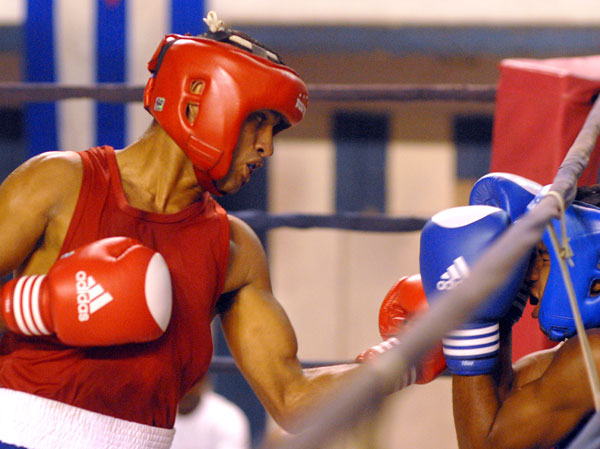 El subcampeón olímpico Andry Laffita