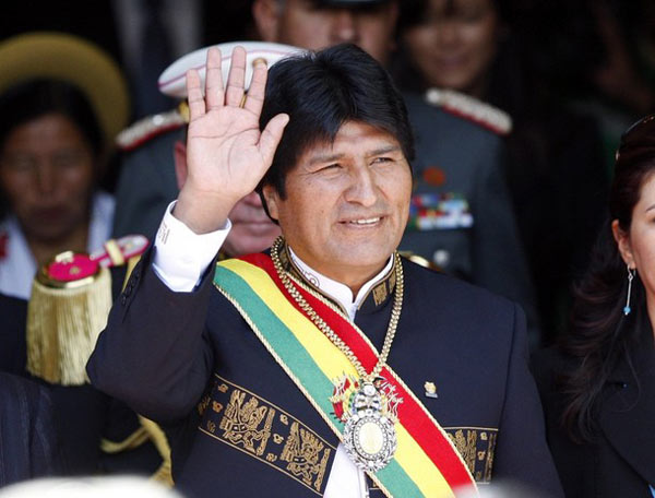 Asume Evo Morales segundo período presidencial en Bolivia