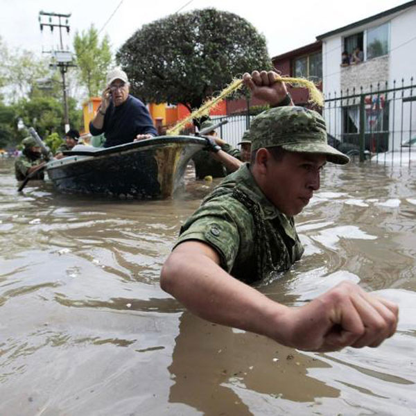 Lluvias en México