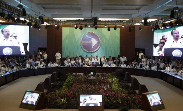 Inauguración de la Cumbre de líderes de América Latina en Cancún
