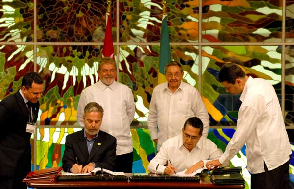 Cuba y Brasil firman nuevos acuerdos