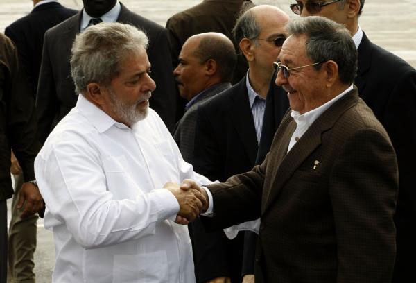 Satisfecho Lula al término de su visita a Cuba