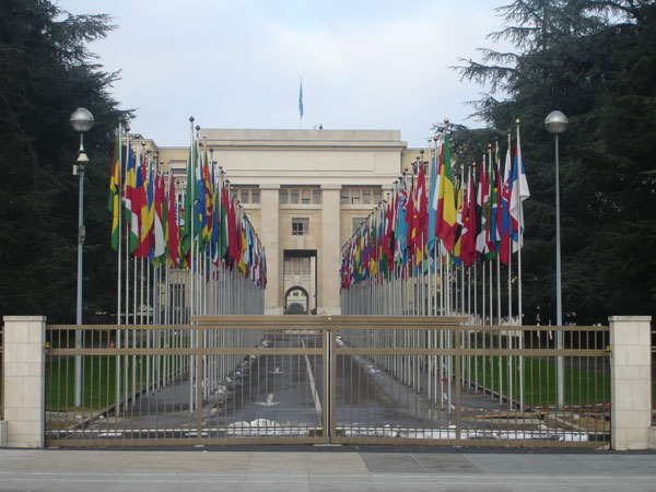 El Palacio de las Naciones