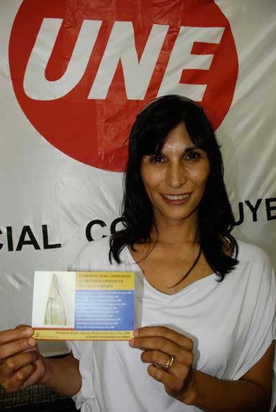 Alejandra Barragán, concejal de la UNE