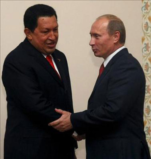 Chavez y Putin