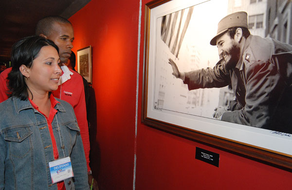 Exposición en el Pabellón Cuba