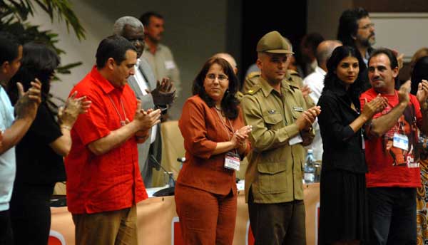 Liudmila Álamo, Primera Secretaria de la Unión de Jóvenes Comunistas