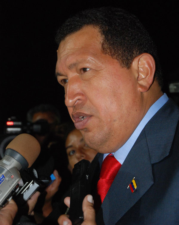 Presidente de Venezuela Hugo Rafael Chávez Frías  