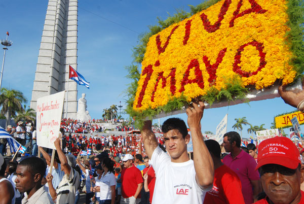 Desfile por el Día Internacional de los Trabajadores