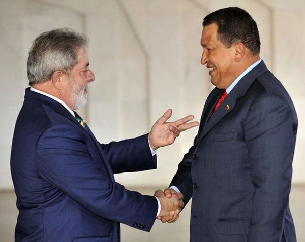  Luiz Inácio Lula Da Silva  y  Hugo Chávez 