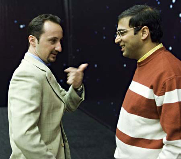 Topalov y Anand